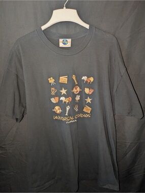 Vintage Single Stitch Universal Studios Embroidered T-Shirt